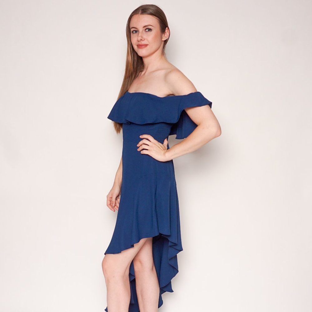 AMANDA UPRICHARD Camelia Off-Shoulder Dress NWT - Picture 6 of 7